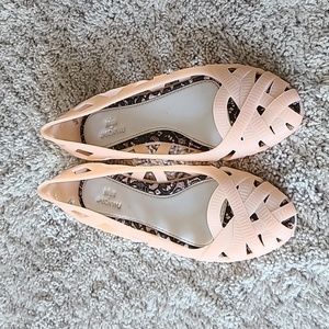 Melissa + Jason Wu jelly flats